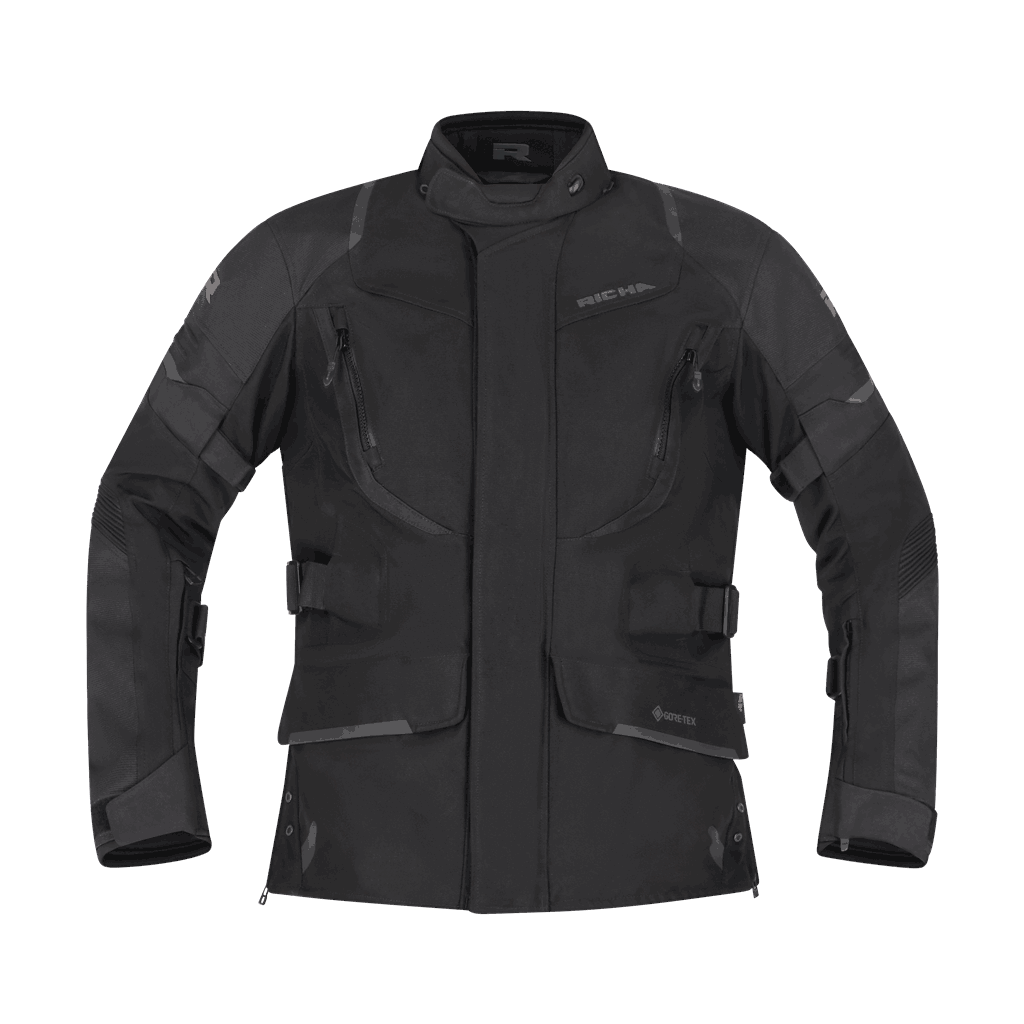 Richa Cyclone II Goretex MC-Jakke Dame Svart S