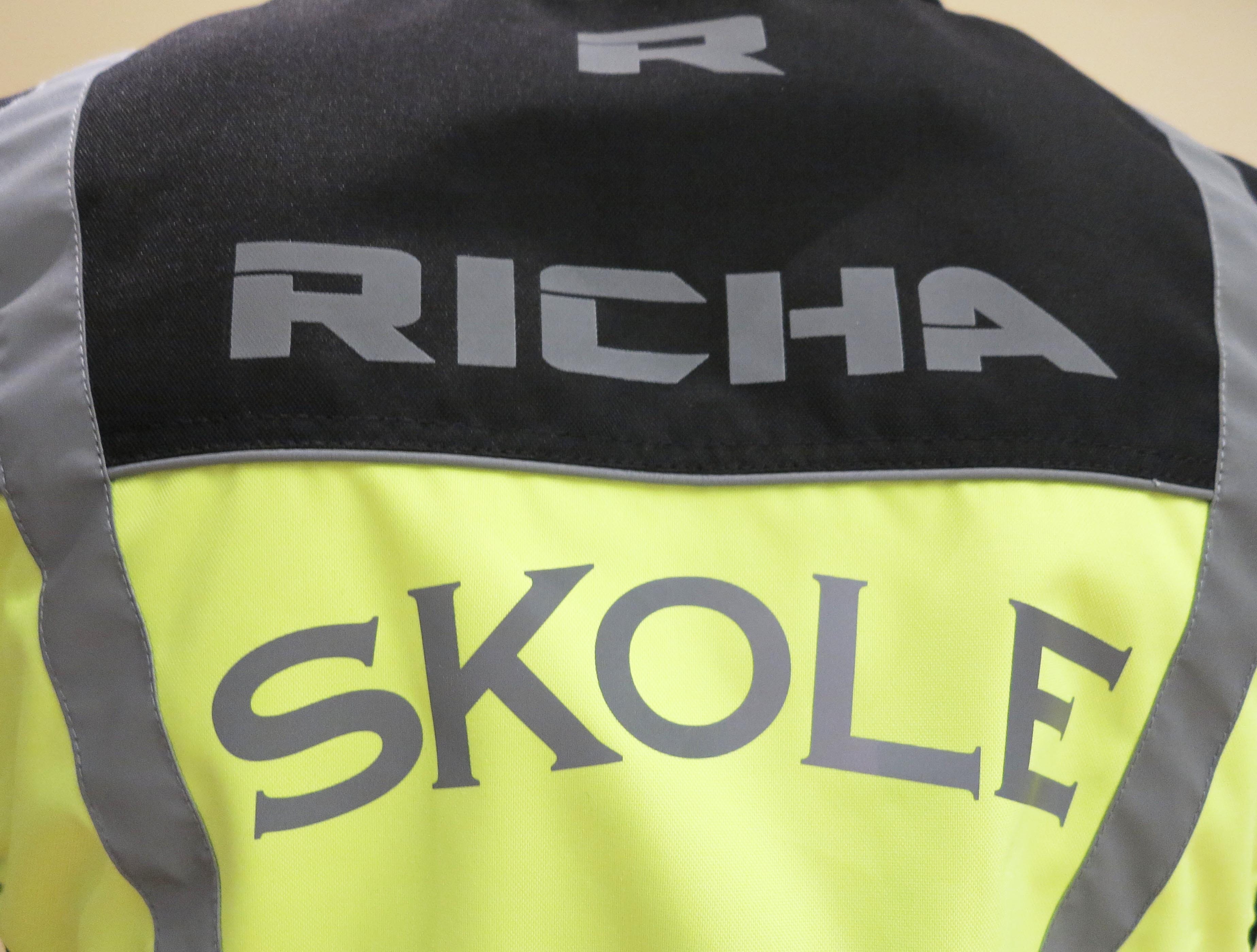 Richa Sleevless Jacket Fluo/Gul m/Skole XL/2XL/3XL